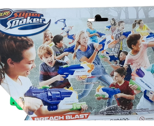 Nerf Breach Blast Super Soaker Lanza Agua