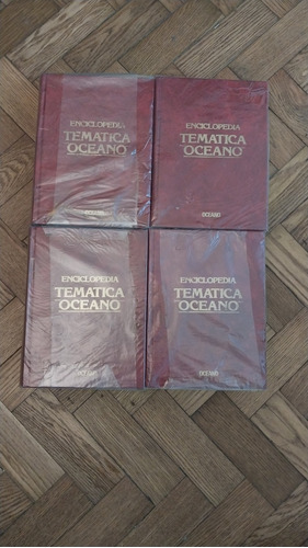 Enciclopedia Temática Oceano Tomo 1, 2, 3 Y 4