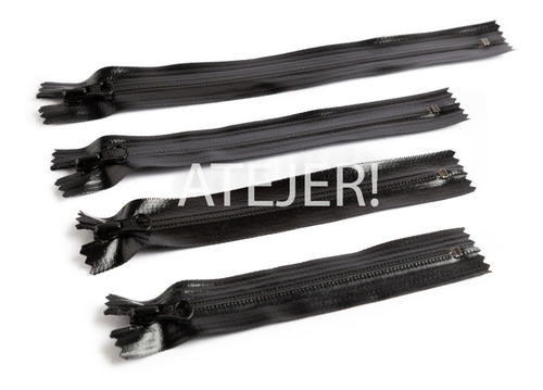 Imagen 4 de 4 de Cierres Ykk Impermeable Fijo Automático 5mm De 16 Cm