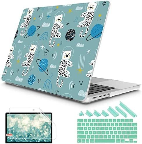 Funda Tuiklol Para Macbook Air 13 M2 + C/teclado Space Cat