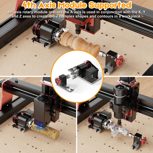 Roteador Cnc Twotrees Ttc 450 Pro Para Madeira E Pvc