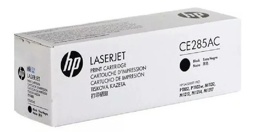 Imagen 3 de 5 de Cartucho Original De Tóner Negro Hp 85a Laserjet (ce285a)