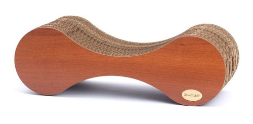 Rascador Gato Pesa Cartón Y Madera Premium Rascat