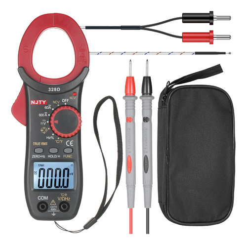 Clamp Meter 6000 Diodos De Capacitancia De Corriente Alterna