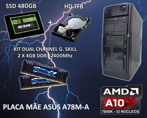 Pc Gamer Para Exigentes! Top De Linha ! Oportunidade!