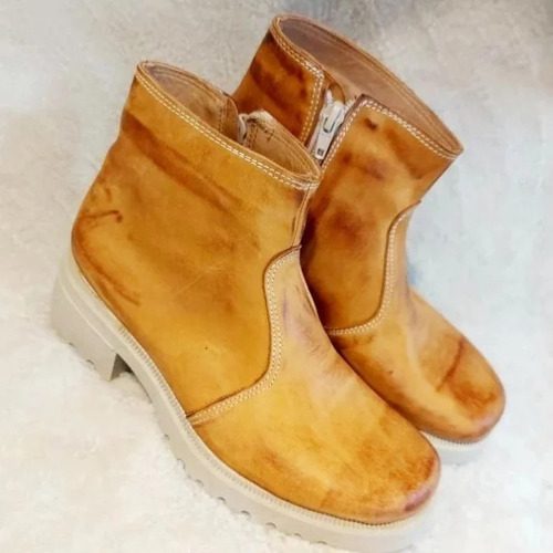 Botas De Cuero Fabricación Nacional Somos Runa Calzados 