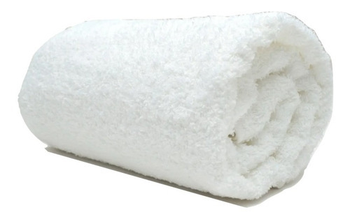 Combo X 2 Toallones Cannon Hotelero 90x150 Cm Algodon 100% Color Blanco Liso