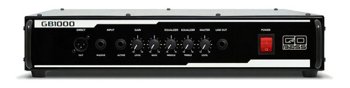 Cabeçote Contrabaixo Borne Gb1000 Go Bass 200w