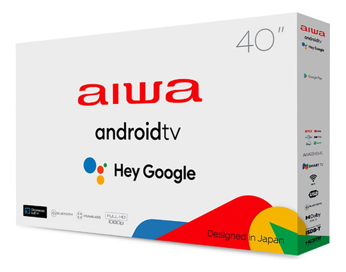 Tv Smart Aiwa 40 Pulgadas Android Aw40b4sfg