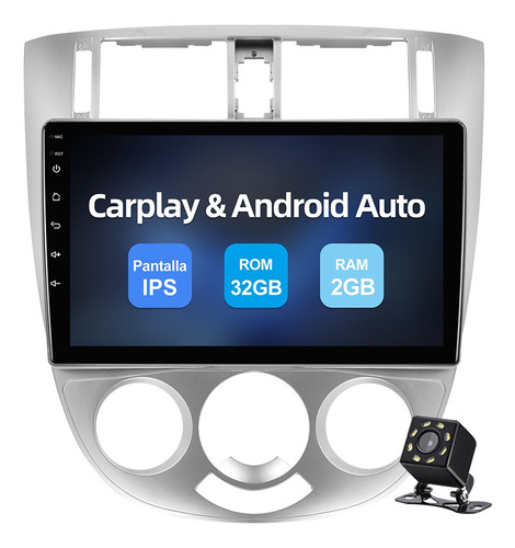 Estéreo Carplay Para Chevrolet Optra 2004-2013 Manual A/a Bt