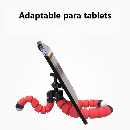 Tripode Flexible 18 Cm Soporte Adaptador Celular Tablet Foto