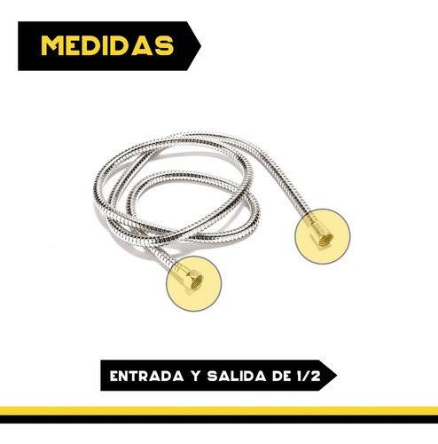 Ducha Bidet Manual Tauro Gri 154 Con Flexible