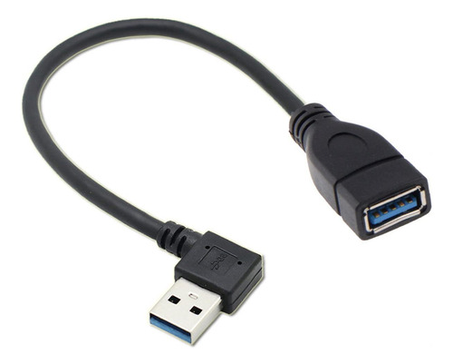 Cablecc Usb 3.0 Tipo-a Macho Cable Extension Hembra 20cm 90