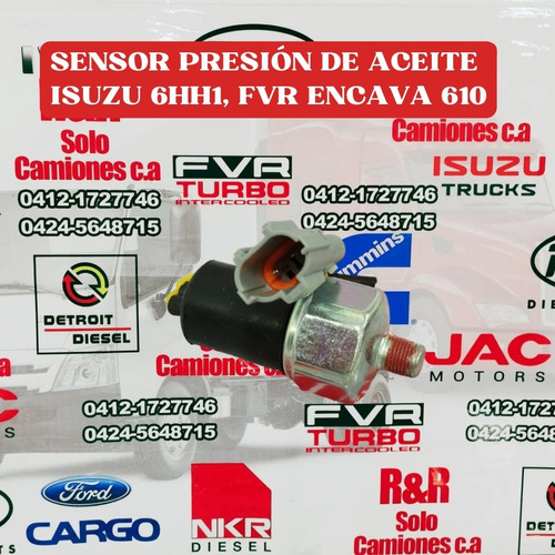 Sensor Presión Aceite Para Encava 610