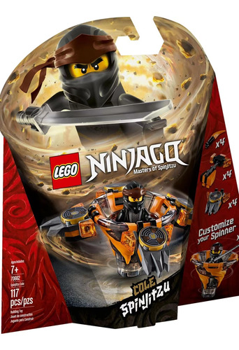 Lego Ninjago Spinjitzu Cole 70662