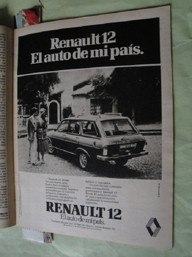 Publicidad Renault 12 Break Año 1980