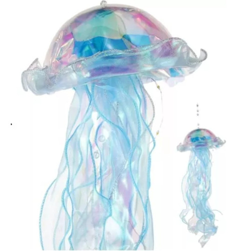 2 Medusas Con Luz Decorativa Led Colgantes 