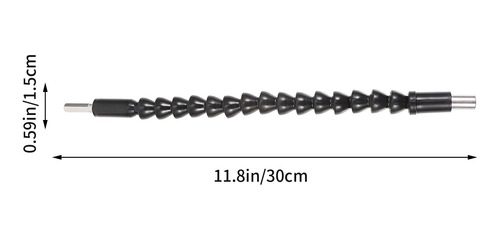 Imagen 5 de 8 de 1 Juego De Brocas Kit De Destornillador De Eje Flexible Para