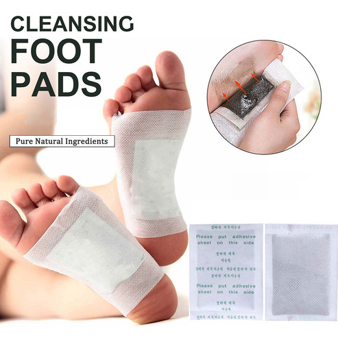 New 10pcs Detoxifying Foot Pads Deep Cleansing Weight Loss