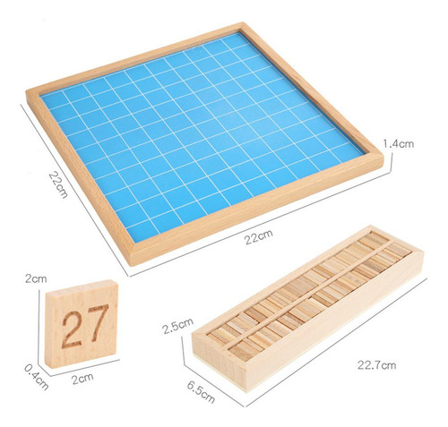 Montessori 1-100 Tablero Numérico Juguetes Juguetes