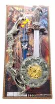 Comprar Set De Arco, Flecha, Espada Y Escudo Mediaval En Blister