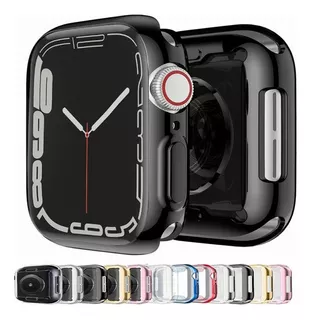 Capa Tpu Para Apple Watch Case Series 8 7 Se 6 5 4 3 2 1