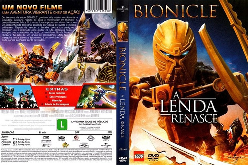 Dvd Bionicle A Lenda Renasce