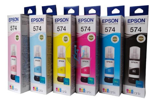 Tinta Epson 574 Original Para Impresoras L8050 L18050 