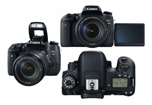 Camara Canon Rebel T6s Lente 18-135mm Con Accesorios Gratis