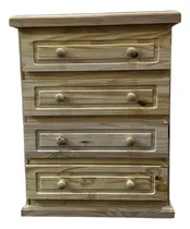 Comprar Chifonier Cajonera Madera Pino 4 Cajones  Big Pino