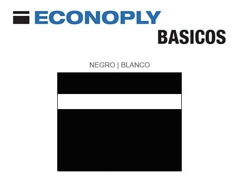 Placa Laserable Econoply Negro Texturado / Blanco 60x40cm