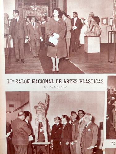 1962 Li 51 Salón Nacional De Artes Plásticas Arte Muestra