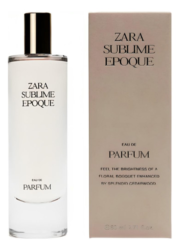 Zara Sublime Epoque Perfume Para Mujer Edp Eau De Parfum 80.