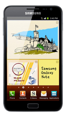 Samsung Galaxy Note 16 GB preto 1 GB RAM