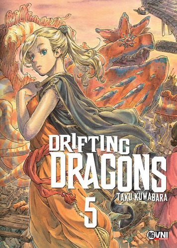 Drifting Dragons Vol. 05 - Manga - Ovni Press