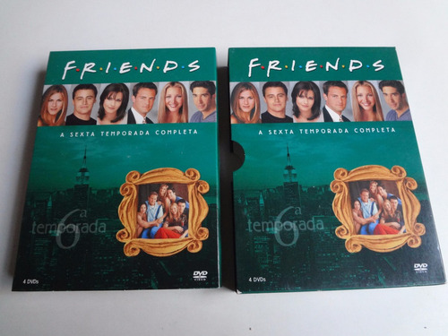 Box 4 Dvd's Friends 6° Temporada Completa