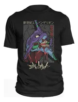 Comprar Playera Neon Geneses Evangelion Eva 01 Anime