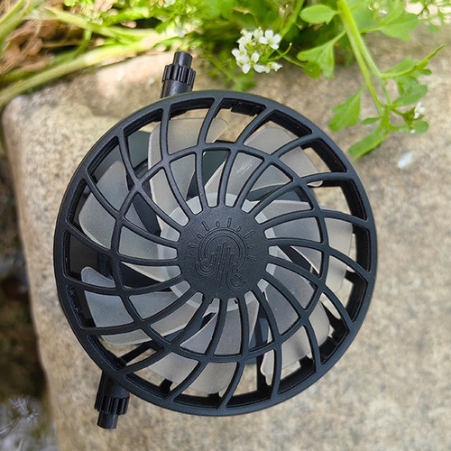 . Ventilador De Mano Recargable, Carga Solar, Refrigeración