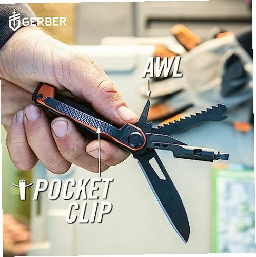 Gerber Armbar Trade, ferramenta múltipla, 8 em 1, ônix