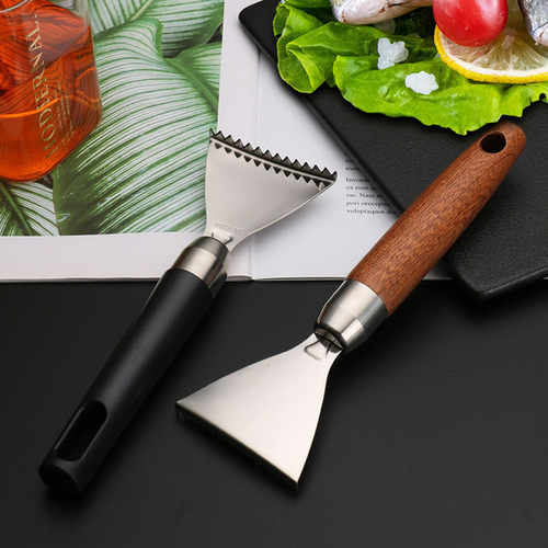Raspador Manual De Acero Inoxidable Para Descascarillar Pesc