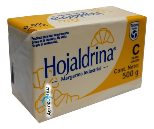 Margarina Para Hojaldre X 30 Lb - Kg a $11513