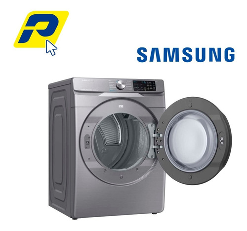 Imagen 3 de 9 de Secadora Samsung Dve22r6270p Multisteam Y Sensor Dry 22kg