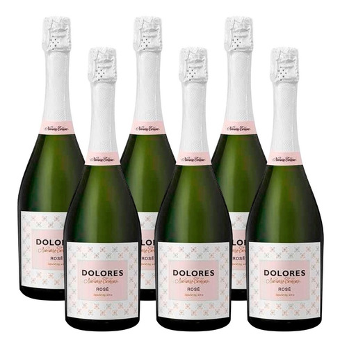 Champagne Dolores Rosado Navarro Correas Caja X6 - Sufin