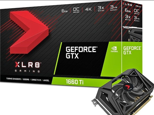 Tarjeta Gráfica Pny Geforce Gtx 1660 Ti Xlr8 Gaming Oc