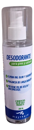 Desodorante 2en1 Pies Y Calzado Spray Maytkare