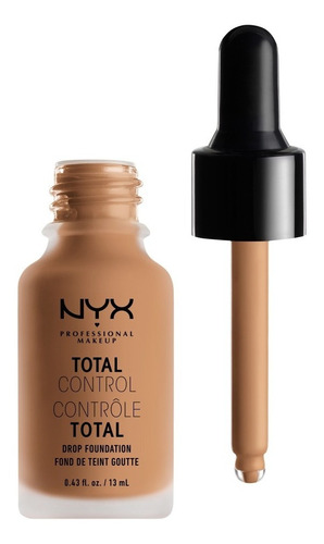 Base de maquillaje líquida NYX Professional Makeup Total 800897068905.0 tono soft beige - 13mL