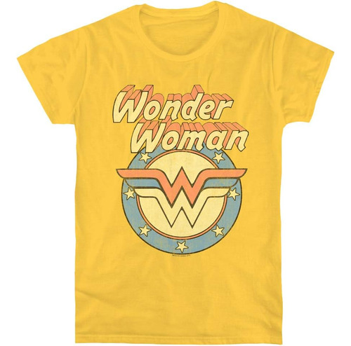 Popfunk Classic Wonder Woman Camiseta Gráfica De Manga Corta