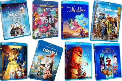 Bluray's Infantiles A Eleccion  (bluray)