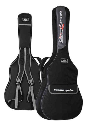 Violão Kepma Eace K10 Bkm Com Efeitos Com Bag Cor Preto Material Do Diapasão Rosewood Orientação Da Mão Destro