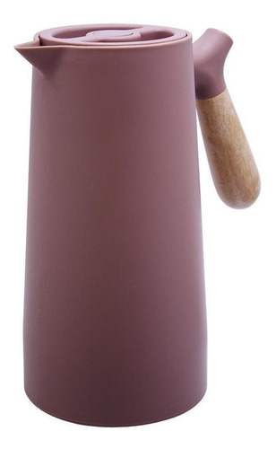 Botella termo Wood Fashion Rose para café y té, 1 litro